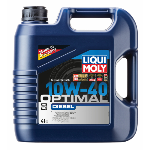 Полусинтетическое моторное масло Optimal Diesel 10W-40 - 4 л