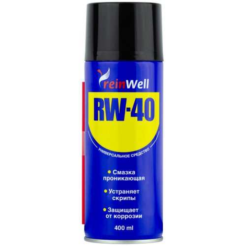 Универсальное средство (смазка проникающая) MULTI RW-40 - 0,4 л Универсальное средство (смазка проникающая) MULTI RW-40 - 0,4 л