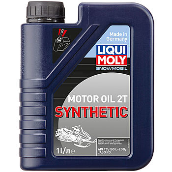 Синтетическое моторное масло для снегоходов Snowmobil Motoroil 2T Synthetic L-EGD - 1 л