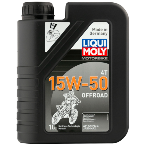 НС-синтетическое моторное масло для 4-тактных мотоциклов Motorbike 4T Offroad 15W-50 - 1 л